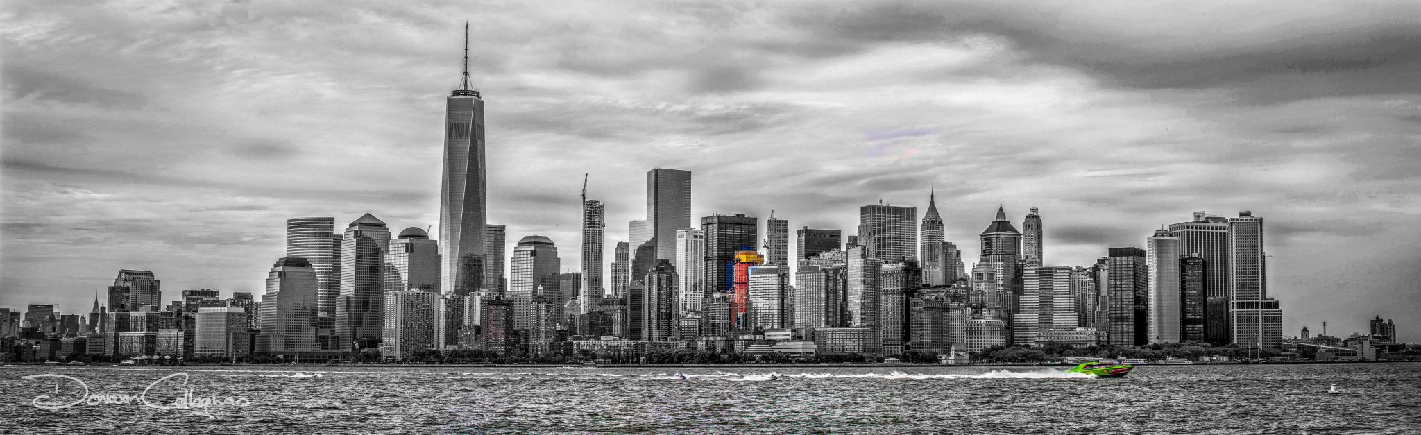 Manhattan Cityscape from Liberty State Park, USA