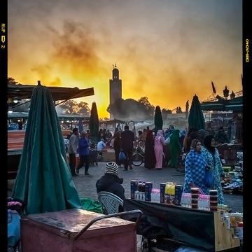 Marrakech plaza, Morocco