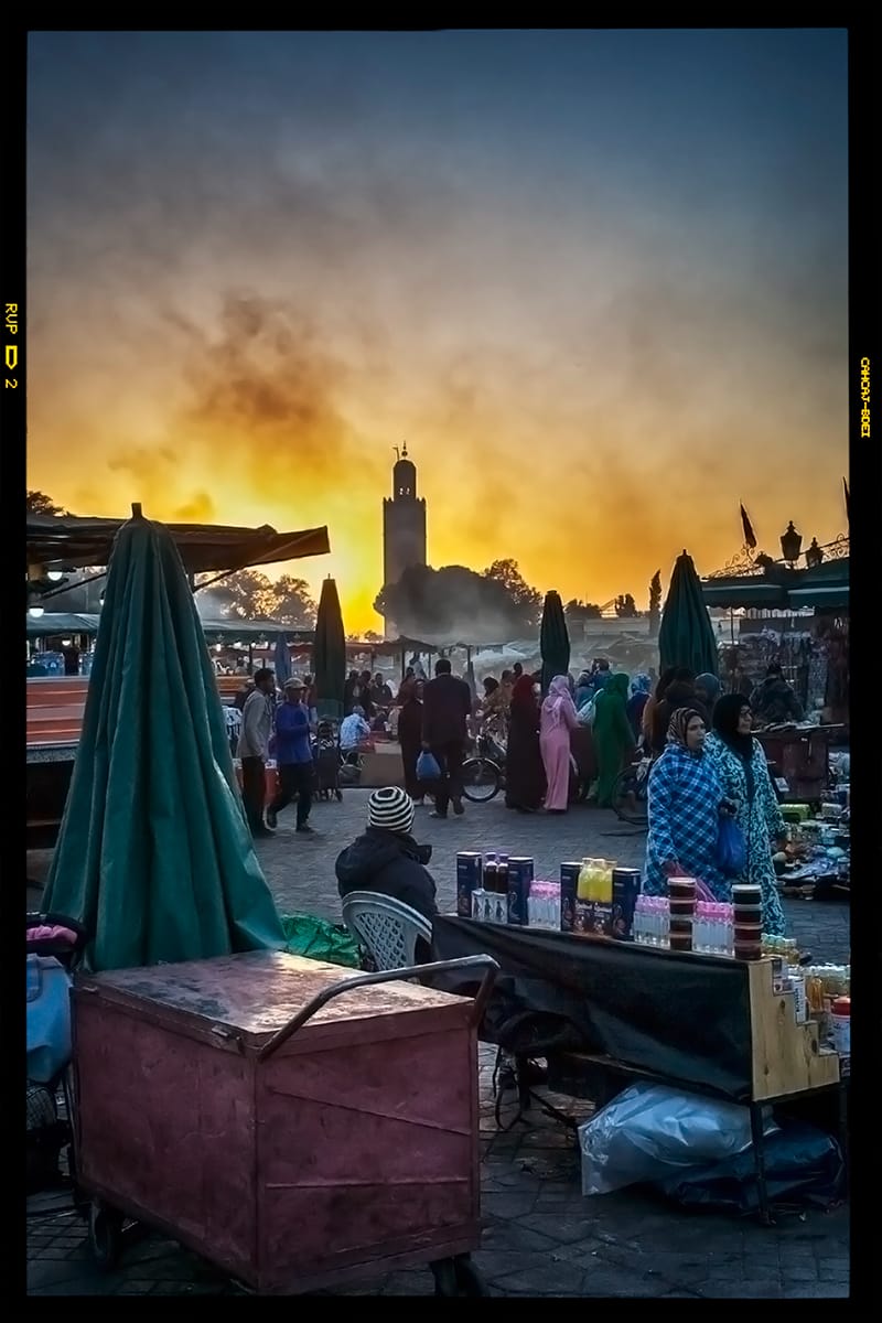 Marrakech plaza, Morocco