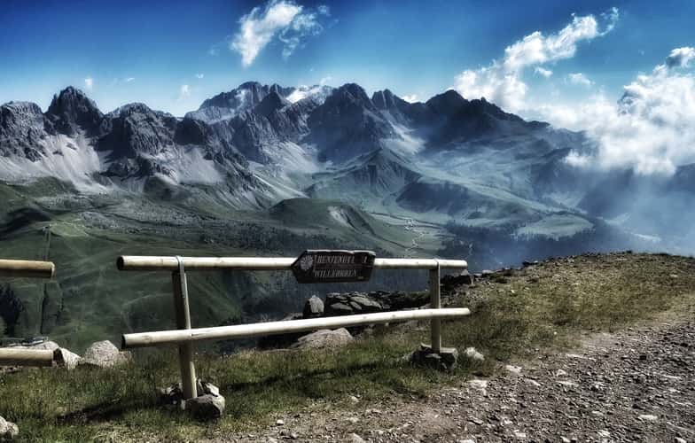 Mountain View in Italy