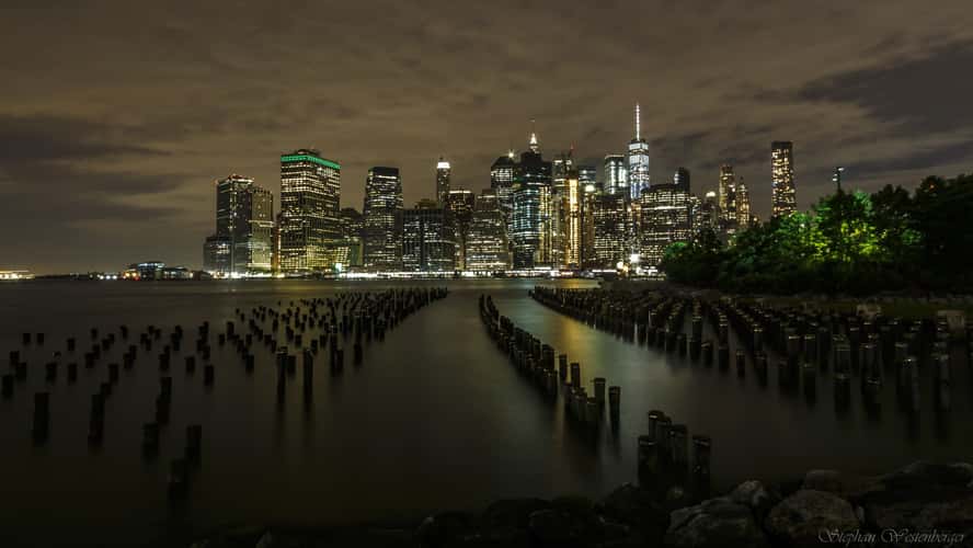 New York City Skyline from Pier 1, Brooklyn