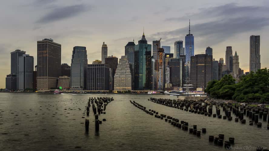 New York City Skyline from Pier 1, Brooklyn