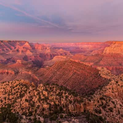 On Grandview Point trail, USA