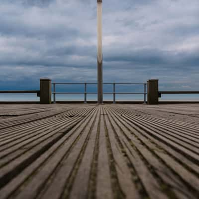 Oostende seawall, Belgium