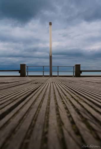 Oostende seawall