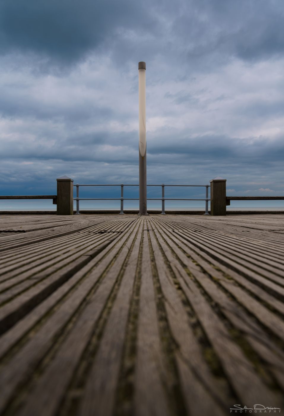Oostende seawall, Belgium