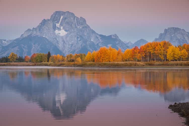 Oxbow Bend at Sunrise