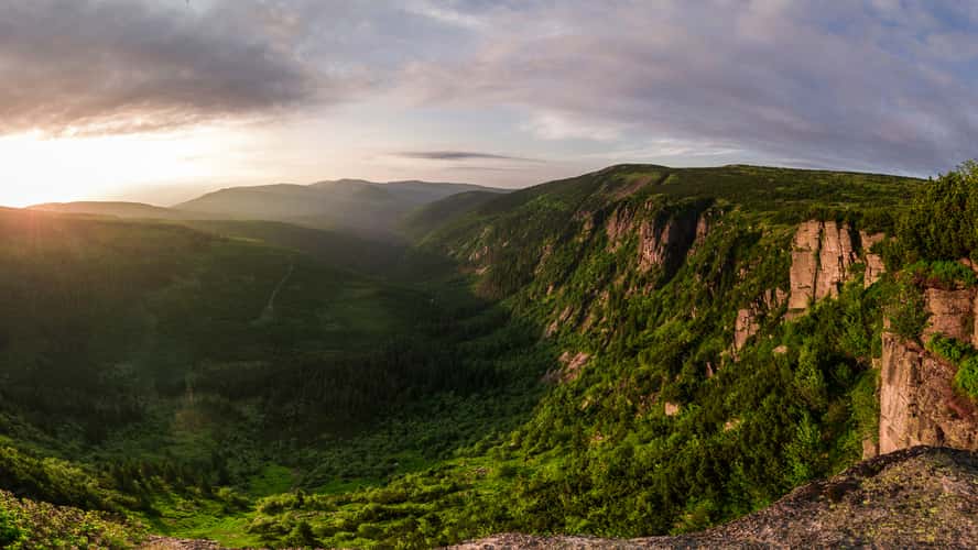 Pancavsky Waterfall