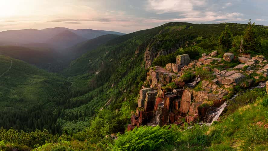 Pancavsky Waterfall