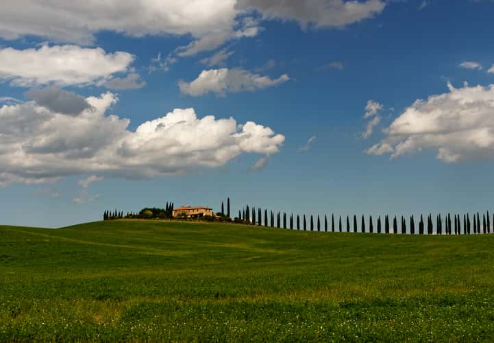 Villa du val d'Orcia