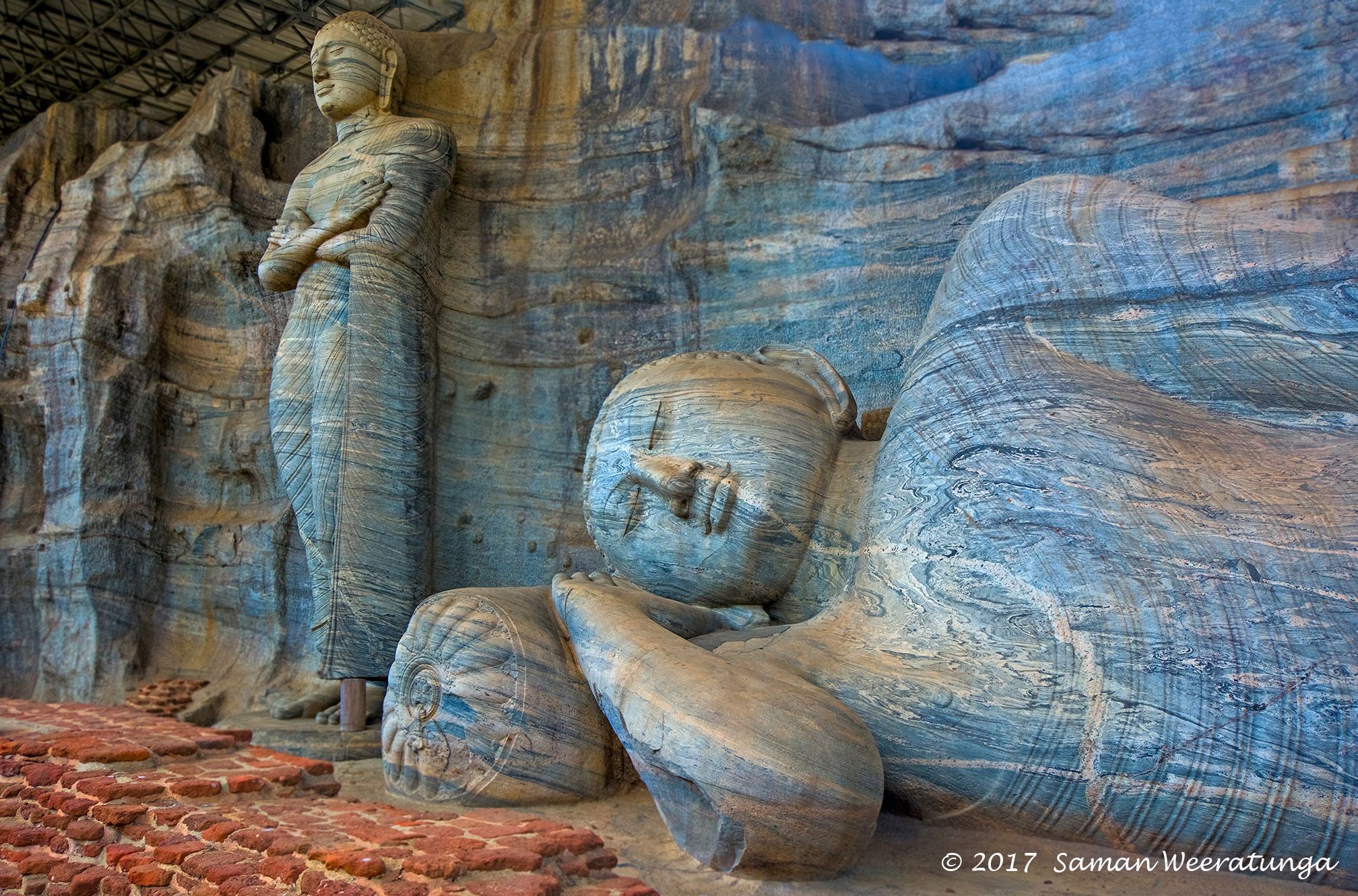 Polonnaruwa Gal Viharaya, Sri Lanka