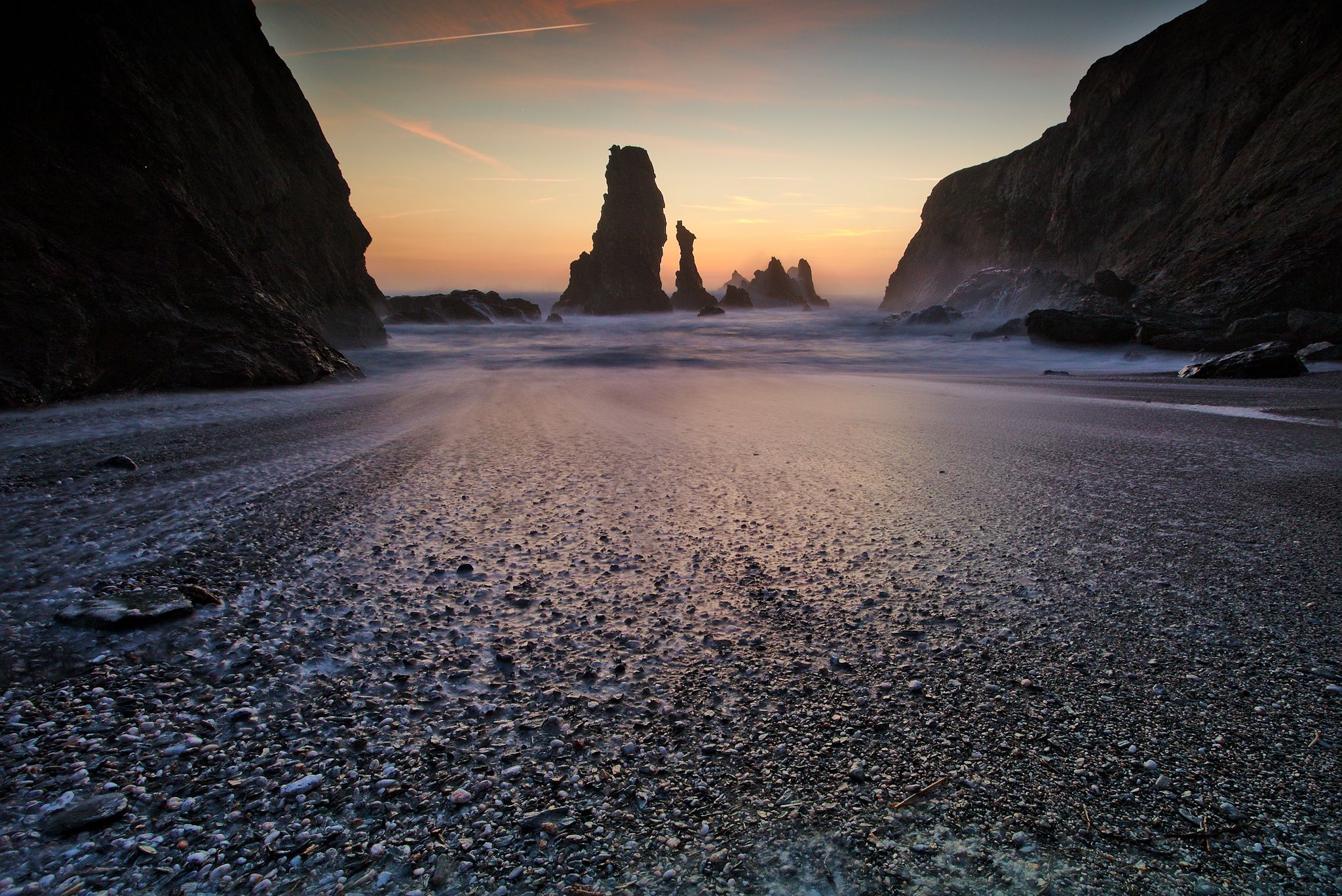 Port Coton, Belle Ile, France