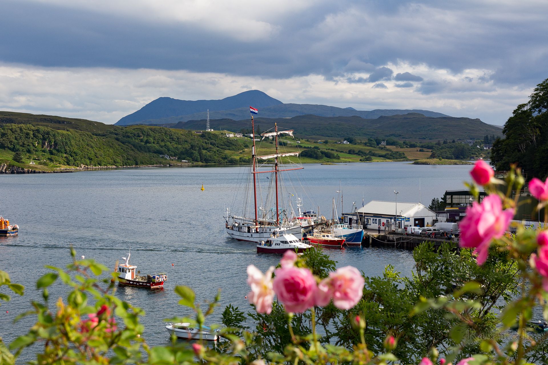 Habour of Portree, Scotland, United Kingdom
