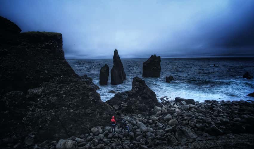 Reynisdrangar Sea Cliffs