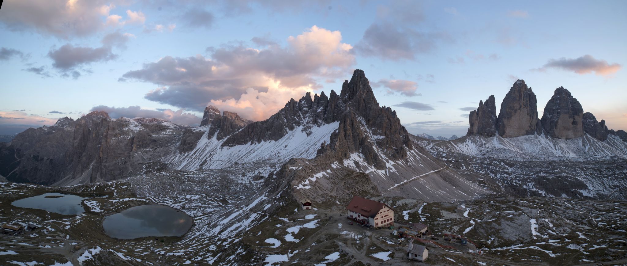 Rifugio Locatelli, Tre Cime di Lavaredo, Dolomites, Italy