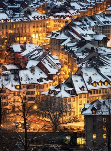  View over the Old Town of Bern