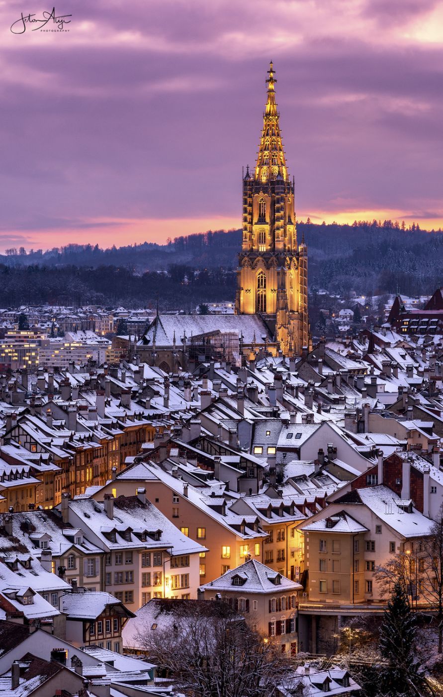  View over the Old Town of Bern, Switzerland