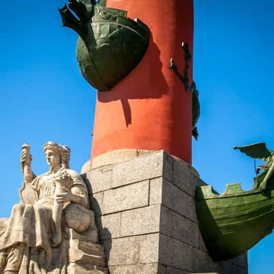 Rostral column St Petersburg, Russian Federation