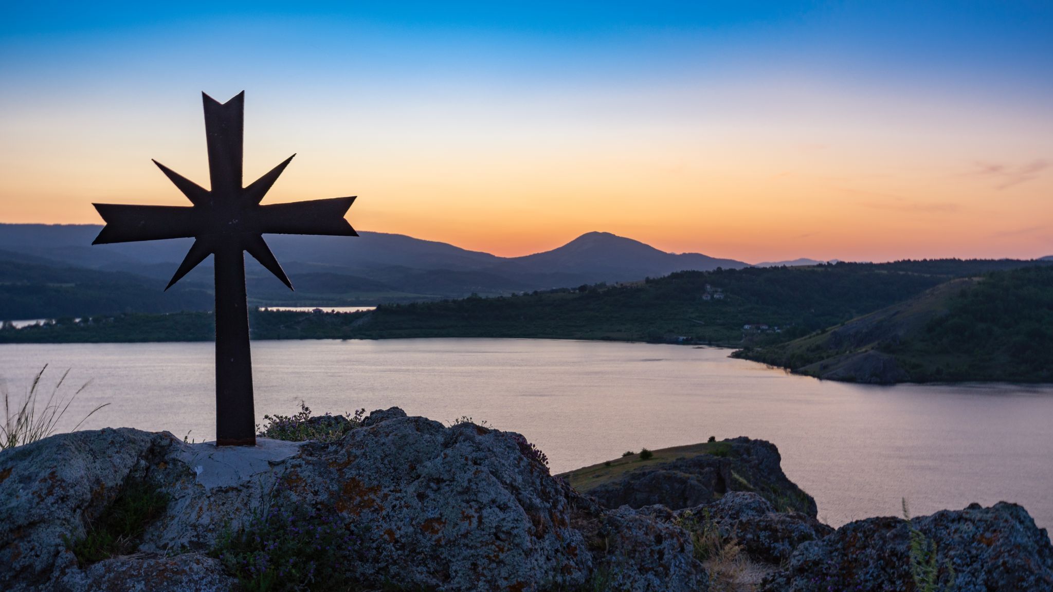 Saint Joan Letni Church,Pchelina lake, Bulgaria