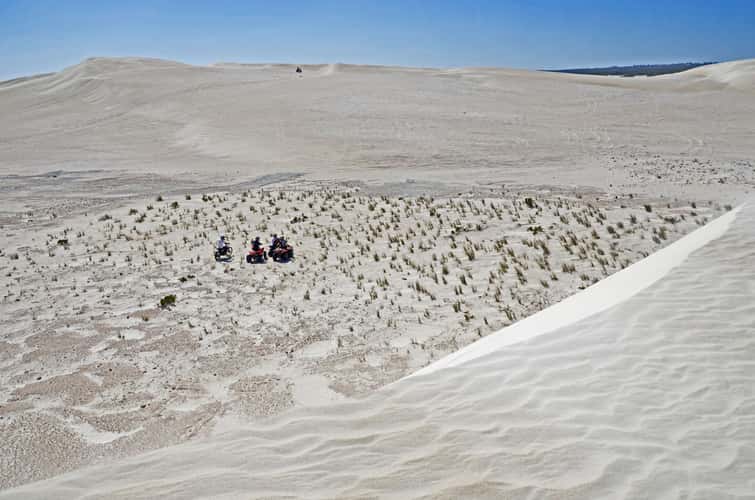 sand dunes