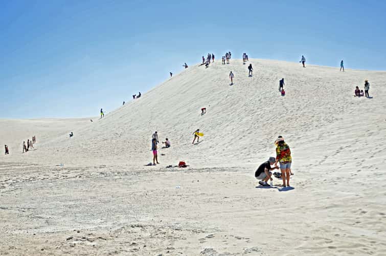 sand dunes