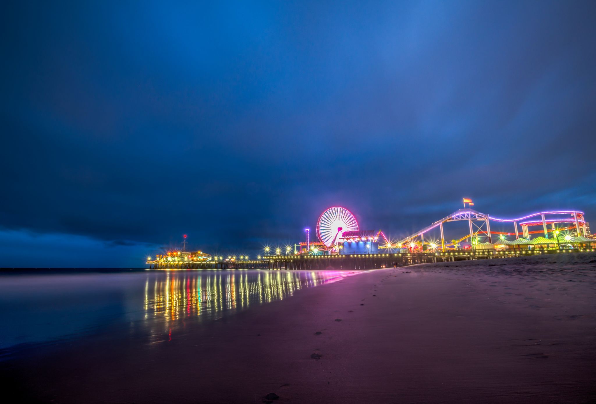 Santa Monica Pier, Los Angles, California, USA