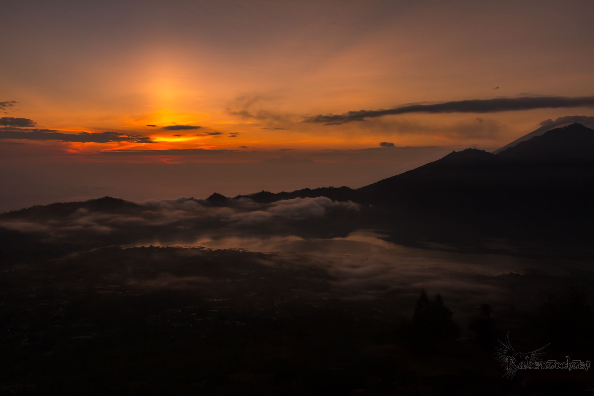 Sunrise at Mount Batur, Indonesia