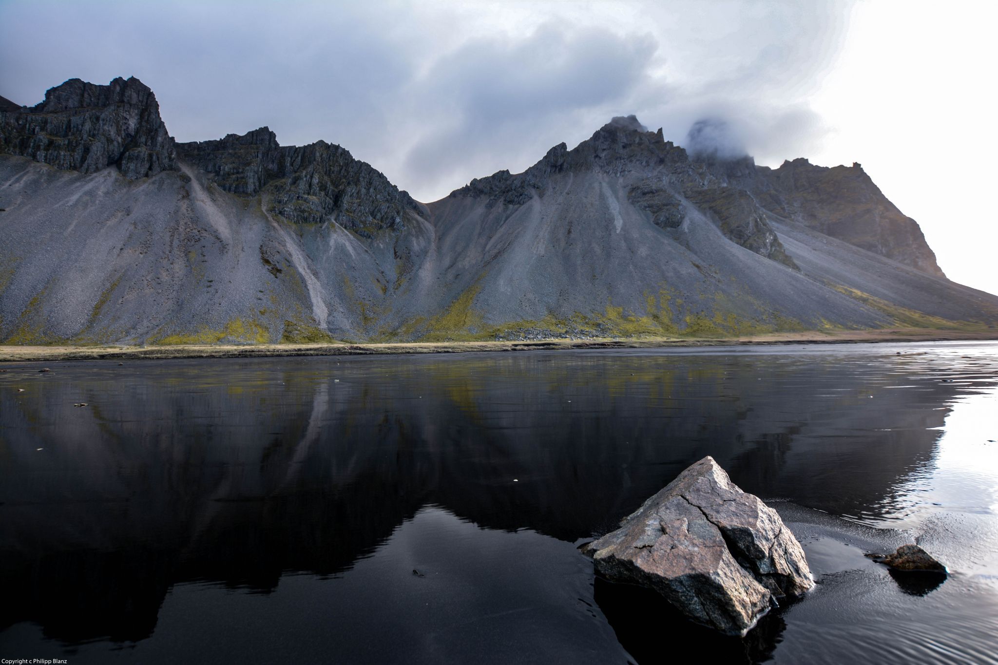 Vestrahorn from the beach, Stokkness, Iceland