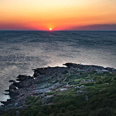 Sunset view to Kategatt, Sweden