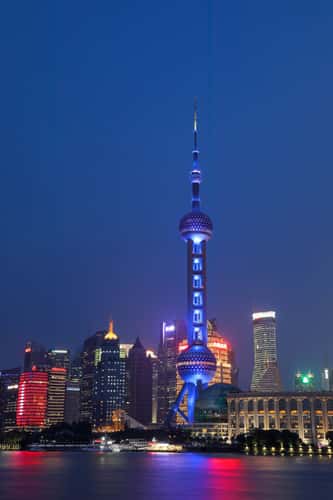 The Bund city skyline