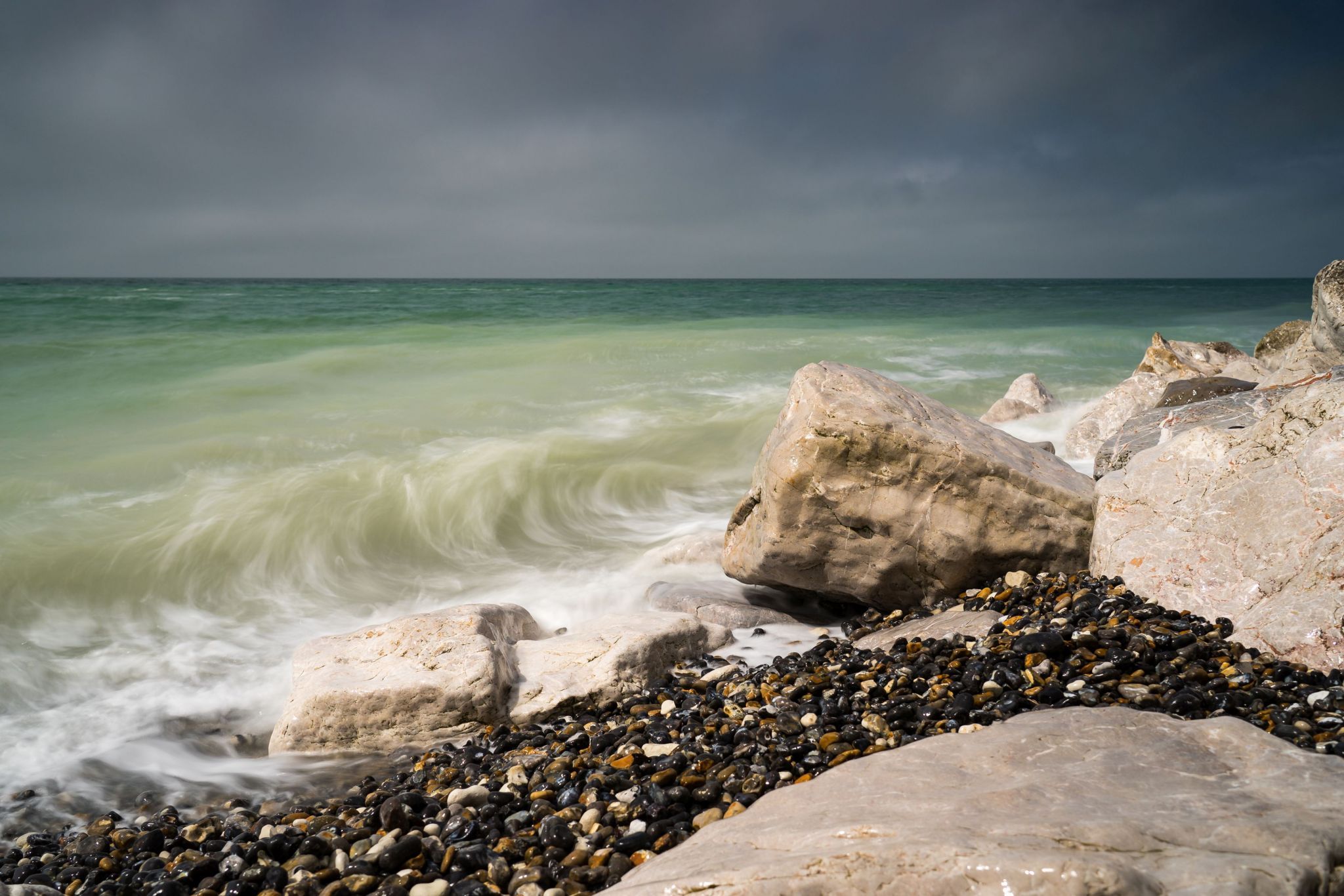 The cliffs of Cap Gris Nez, France