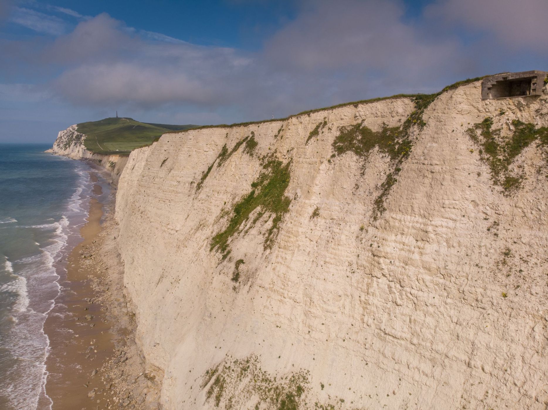 The cliffs of Cap Gris Nez, France