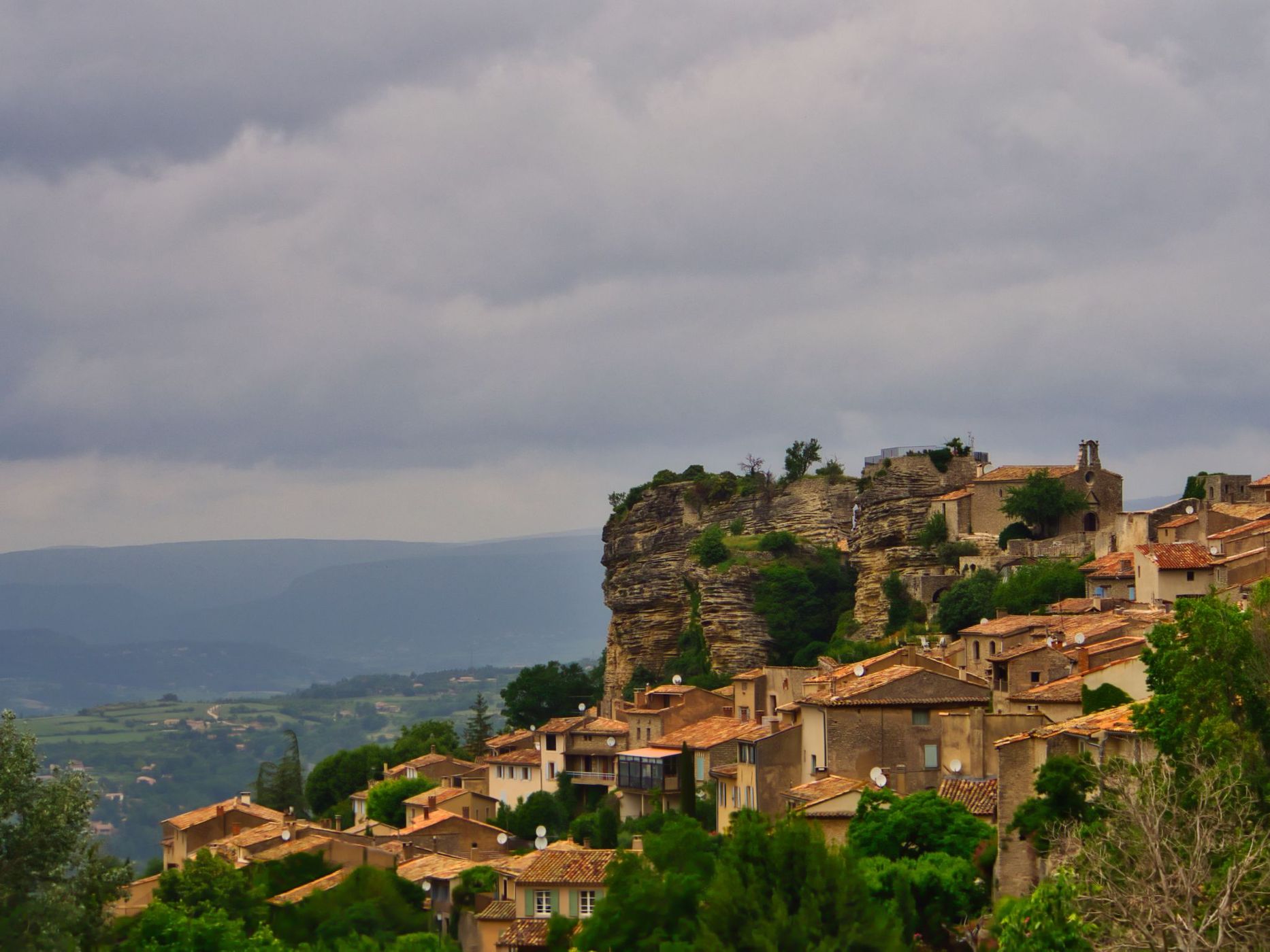 The Lavender Fields of Saignon, France