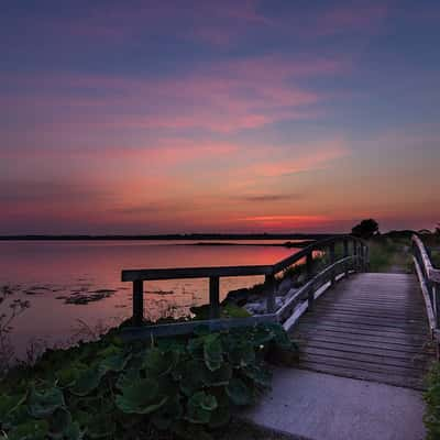 the sunset bridge, Germany