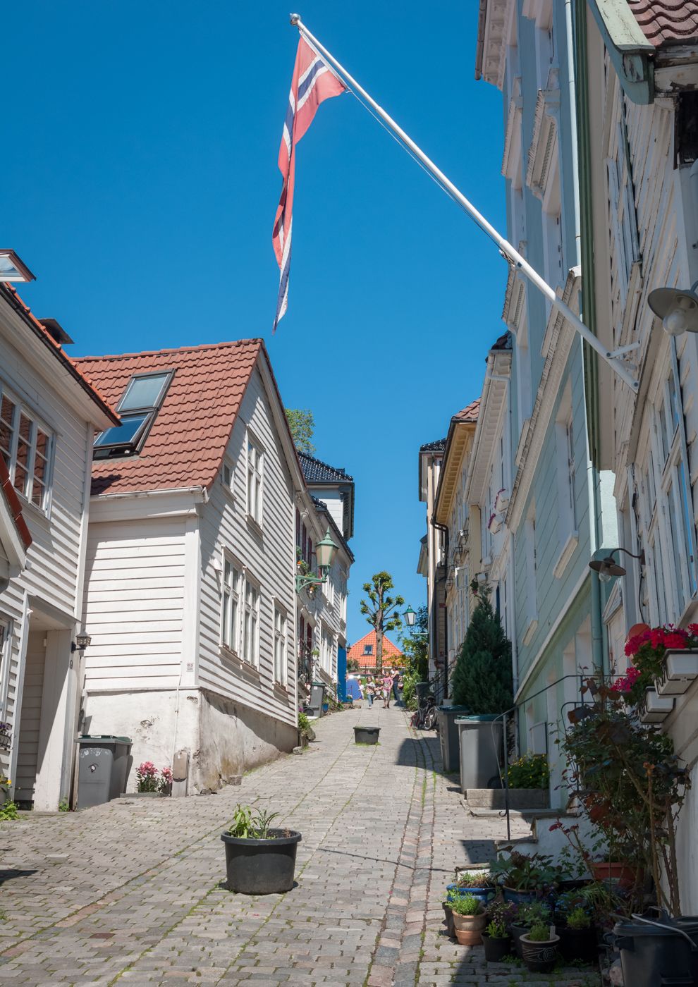 Typical Norwegian street, Norway