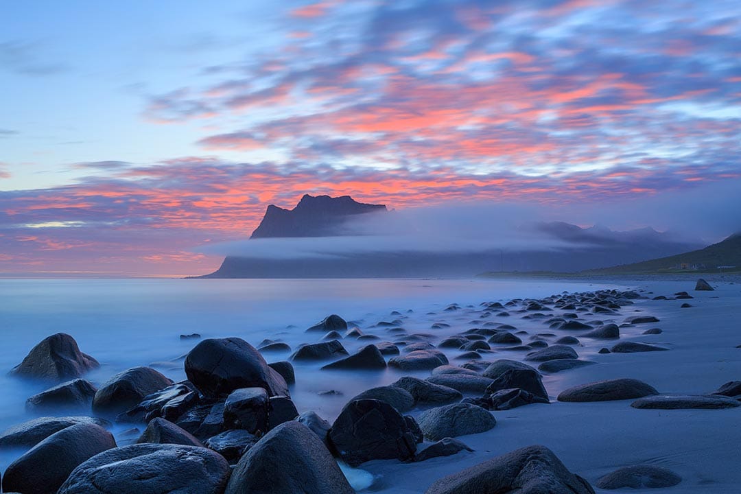 High Tide at Uttakleiv, Norway