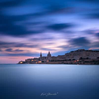 Valletta viewed from Ta' Xbiex, Malta