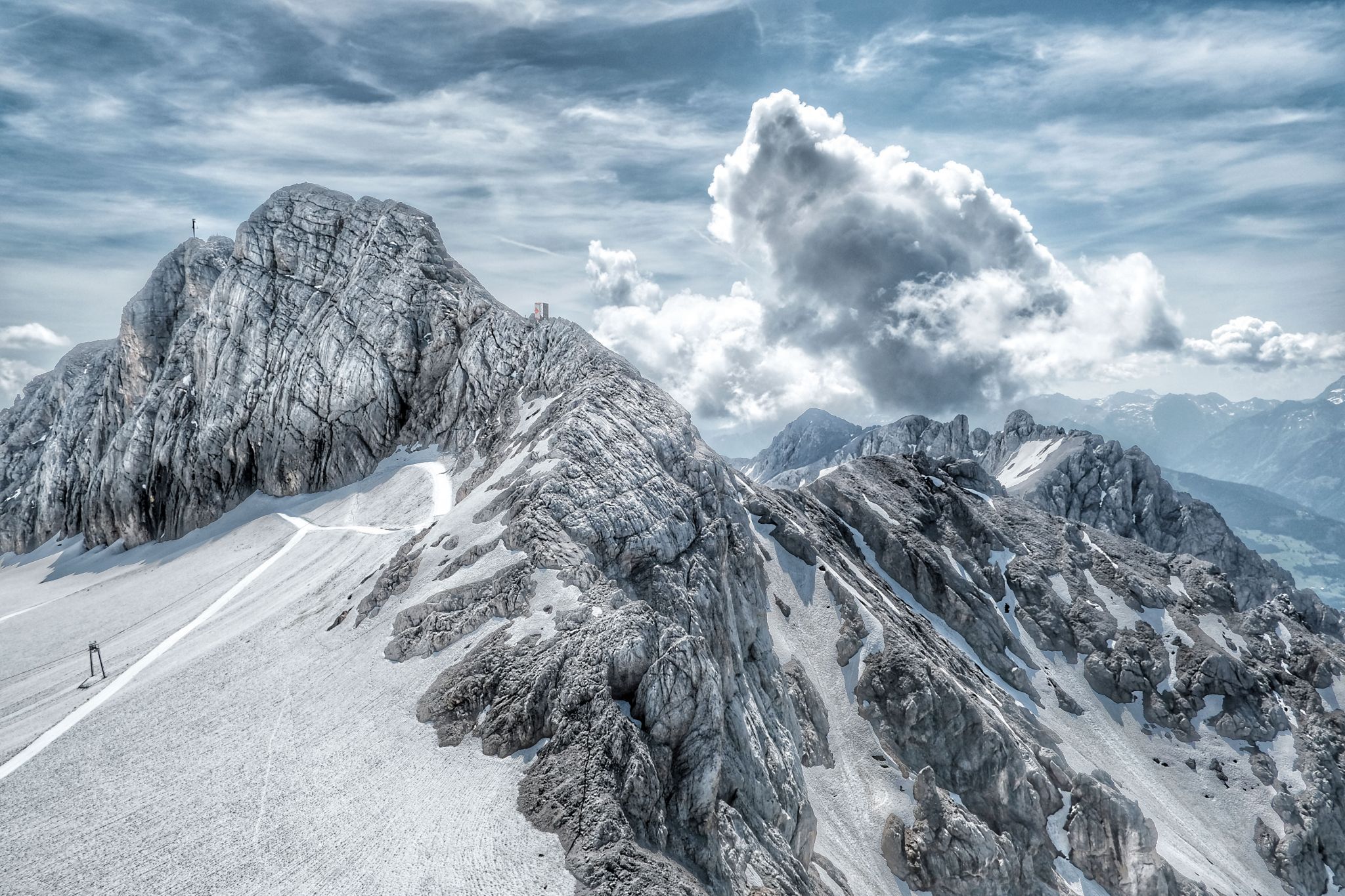 View from Dachstein, Austria