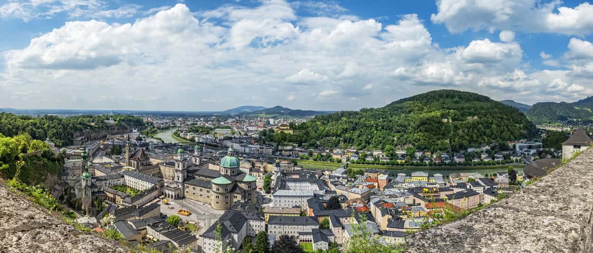 View from Hohensalzburg Fortress