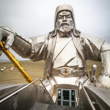 View of Chinggis Khan Statue from the top Mongolia, Mongolia