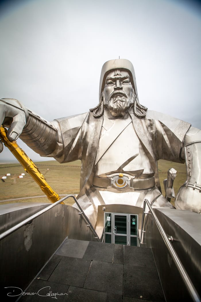 View of Chinggis Khan Statue from the top Mongolia, Mongolia