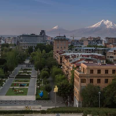 View over Yerevan, Armenia