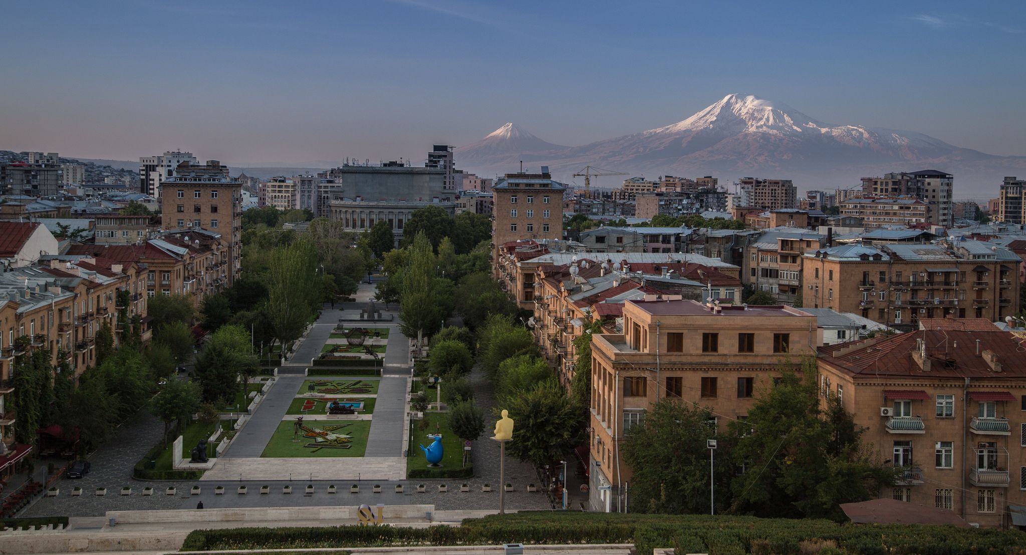 View over Yerevan, Armenia