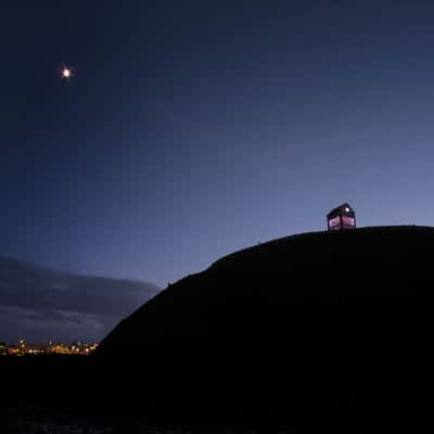 Viewpoint to Reykjavik, Iceland