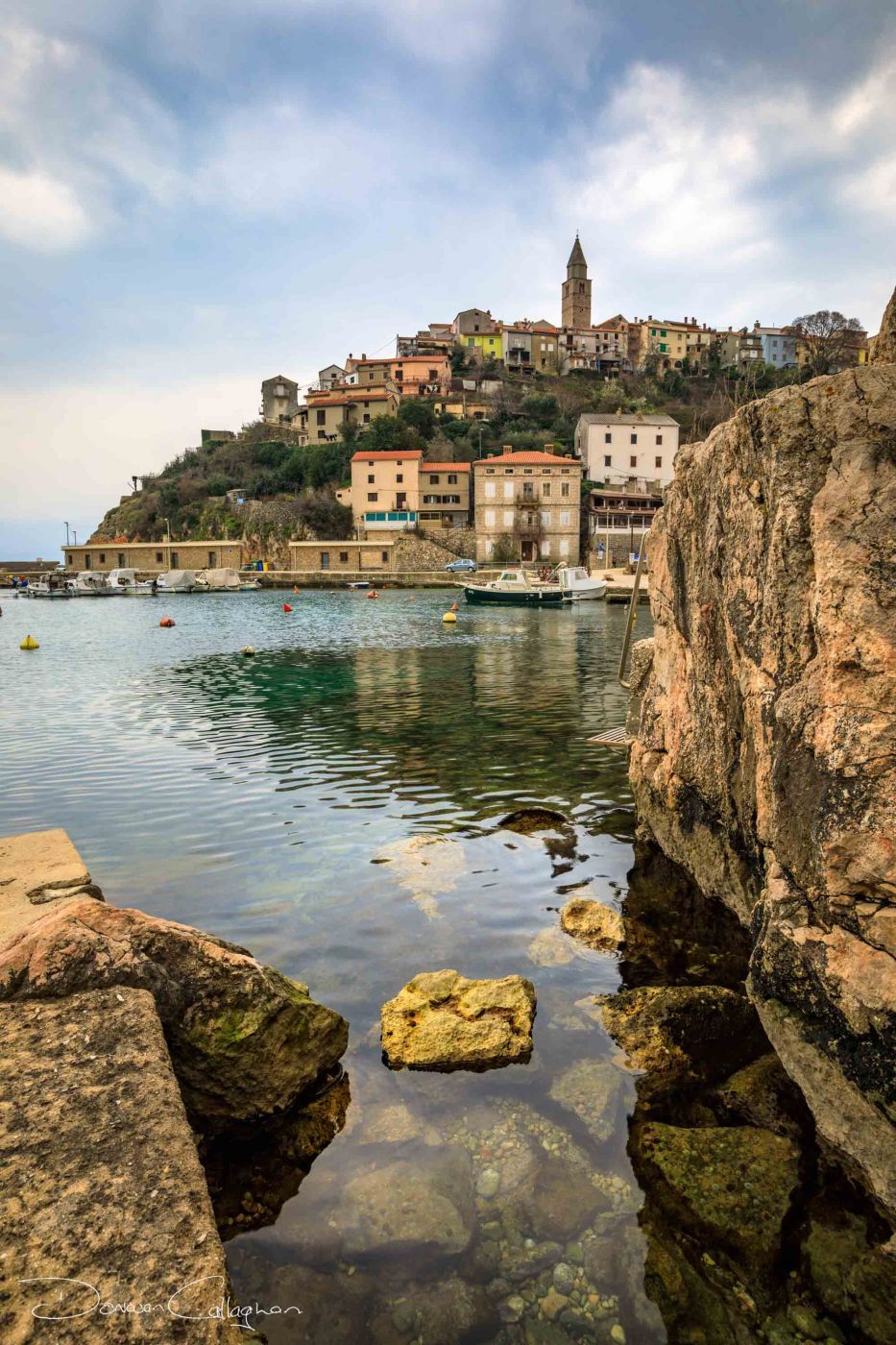 Vrbnik Harbor Sunrise, Croatia