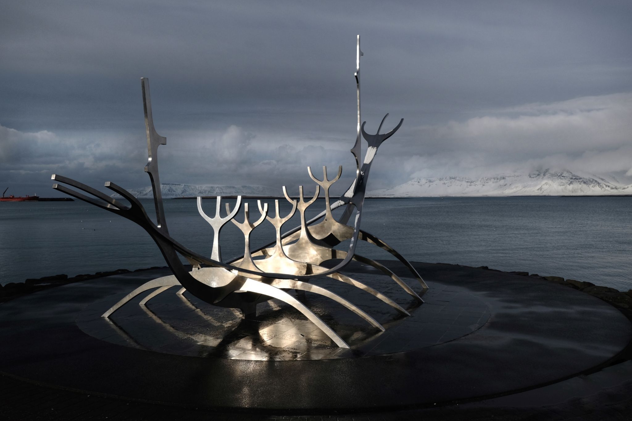 Viking monument, Reykjavik, Iceland