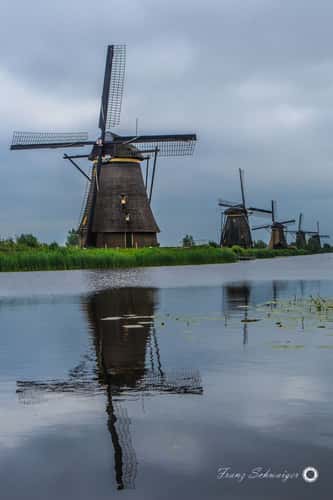 Windmills, Kinderdijk UNESCO World Heritage