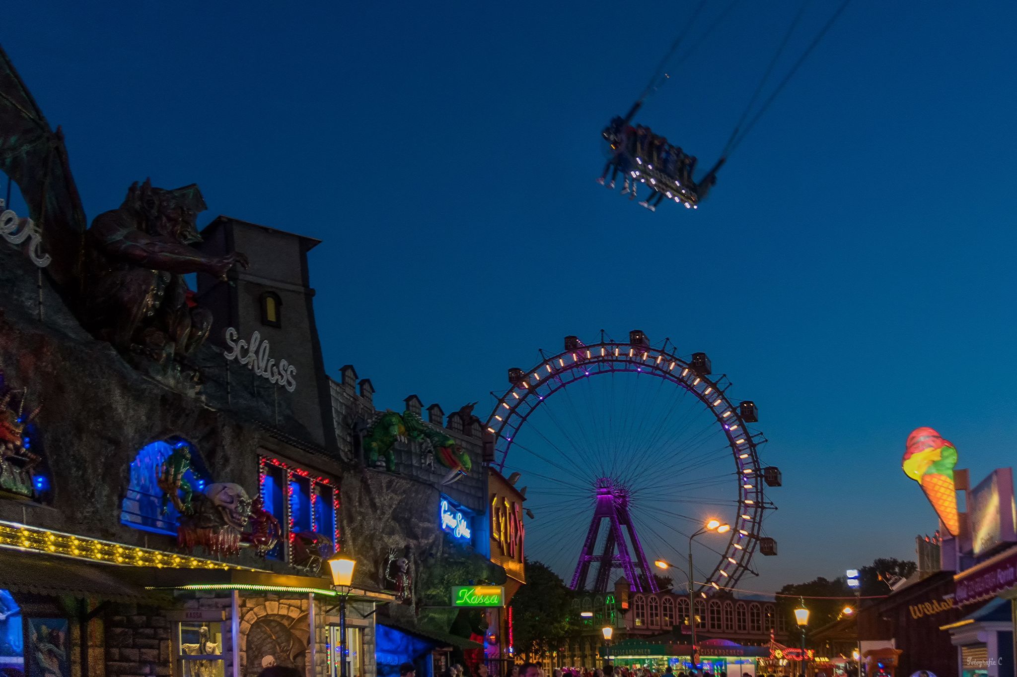 Wurstelprater, Vienna, Austria