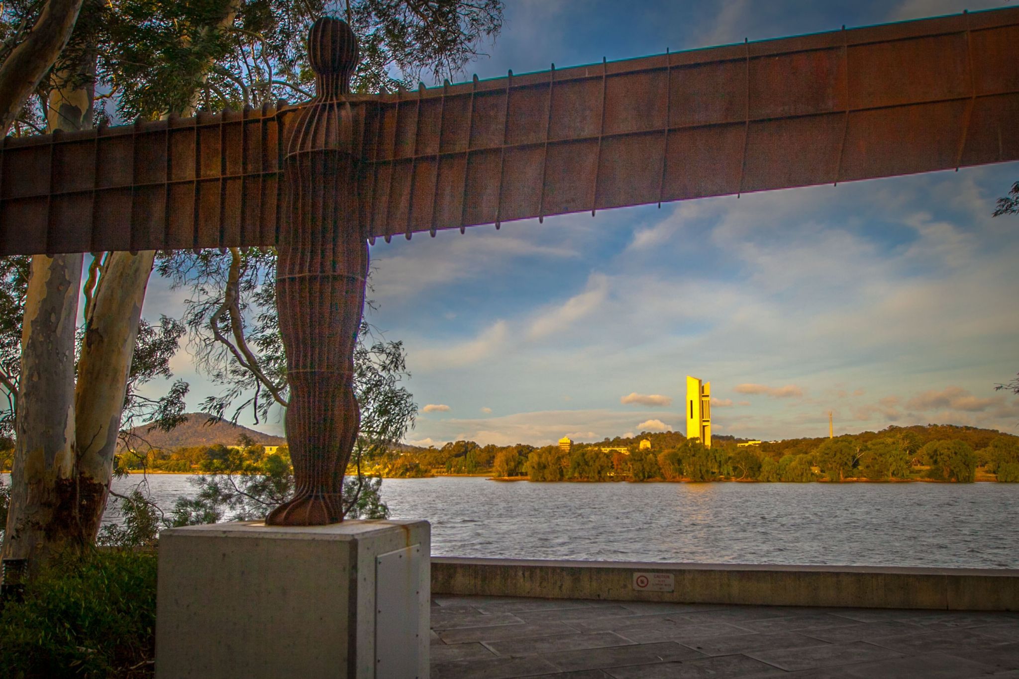 Angel Of The North & Carillon Canberra, Australia