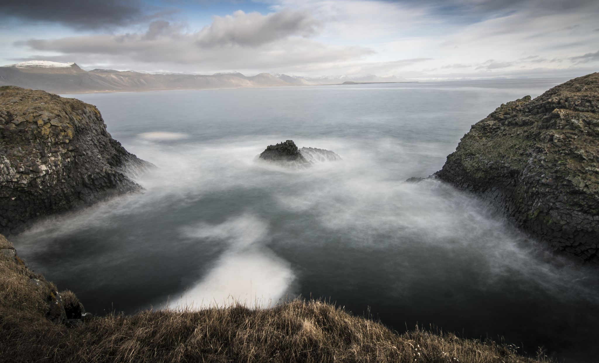 Arnarstapi cliff viewpoint, Iceland
